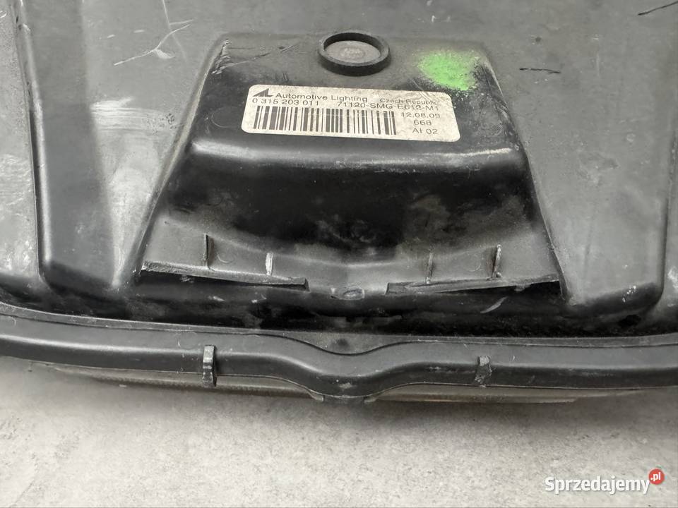 Honda Civic VIII UFO atrapa przód osobowe Kozubszczyzna