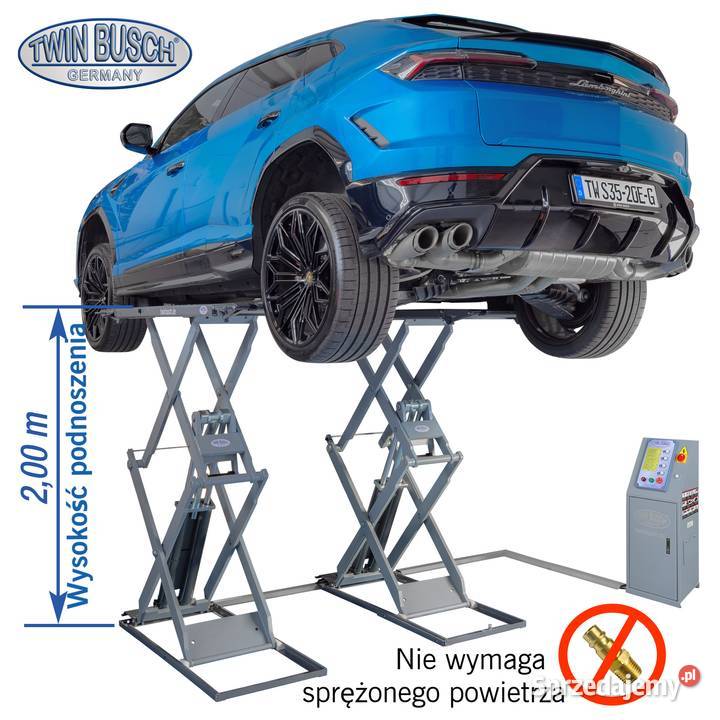 Podnośnik Nożycowy Elektromagnetyczny TW S3520EG śląskie Tychy