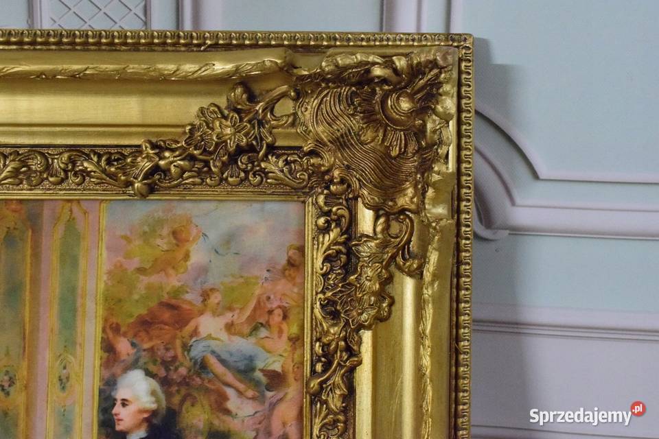 Francuska Arystokracja Obraz na Materiale Gruba małopolskie Kraków