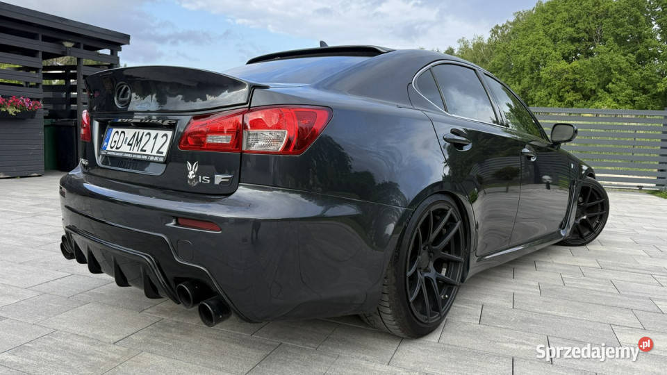 Lexus ISF 50v8 moc 450 full led Dolot obniżony czujnik deszczu Gdańsk