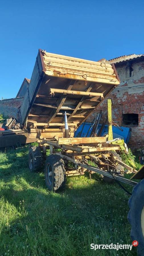 Przyczepa wywrotka hj nieuszkodzony