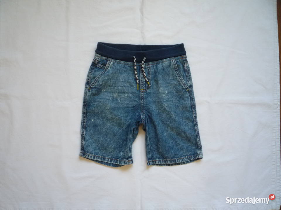 YFK 128134 Krótkie spodenki szorty miękki jeans Rozmiar 128 Szczecin