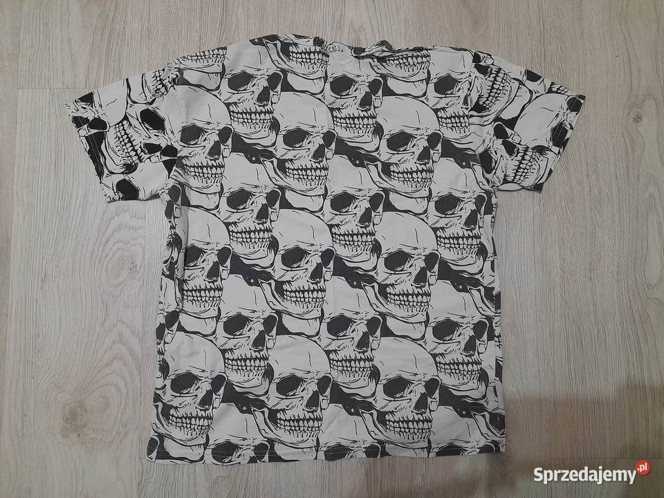 Koszulka z krótkim rękawem w czaszki Chynowo