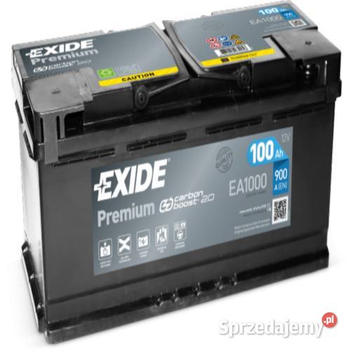 Akumulator Exide Premium 100Ah 900A Wiązowna sprzedam