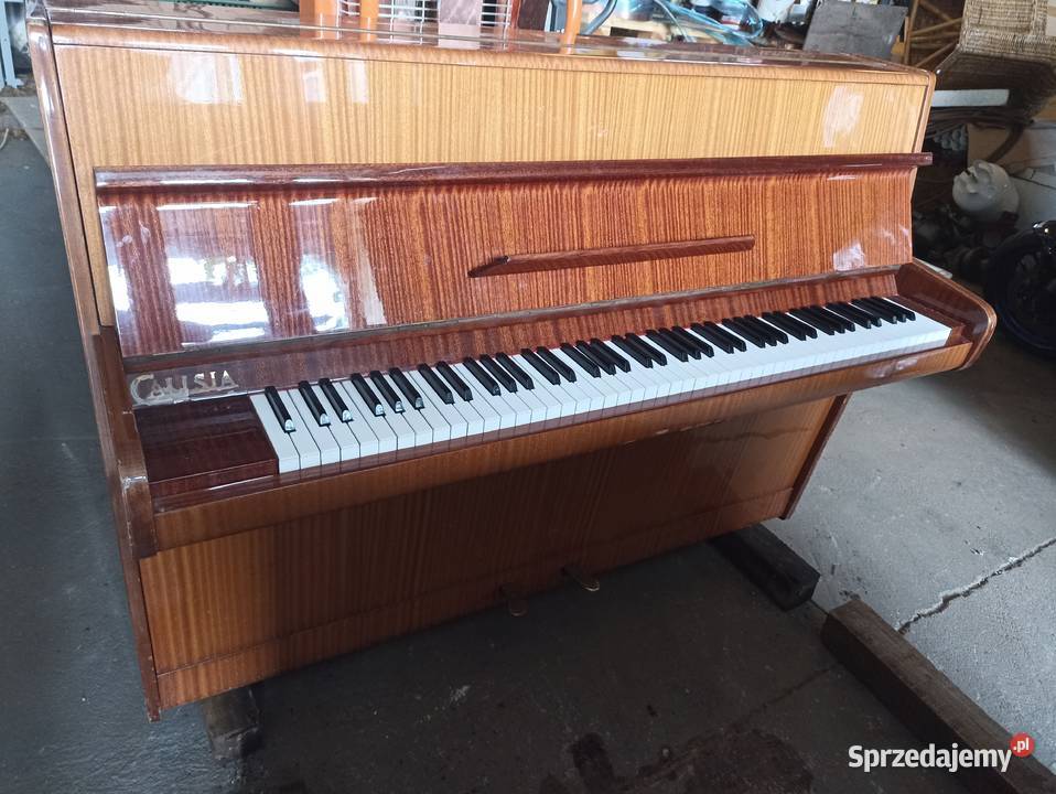 Stare pianina Eisenberg i Calisia Szczecin