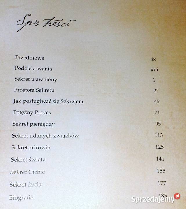 Sekret Rhonda Byrne Chełm