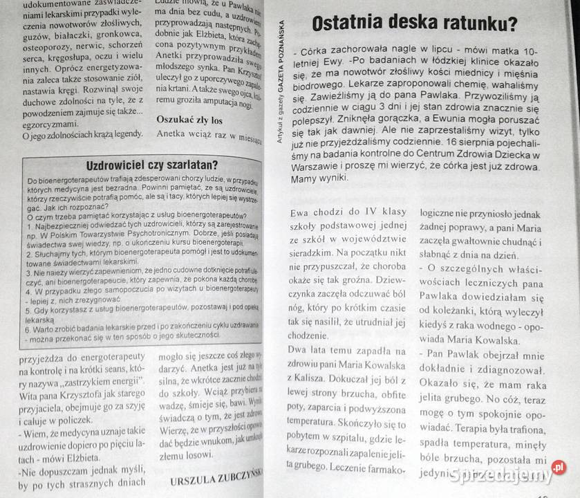 Naturalne metody uzdrawiania Krzysztof Pawlak Chełm