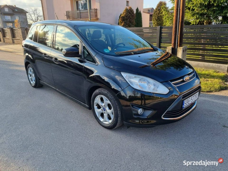 Ford Grand C 16 125 benzyna Serwis ASO Zadbany światła przeciwmgielne Wojkowice Kościelne