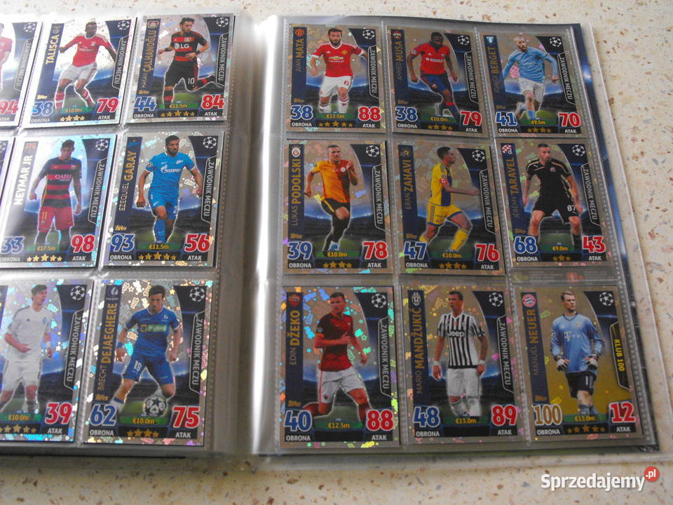 Kompletny album 500 kart topps CHL 20152016 śląskie Częstochowa