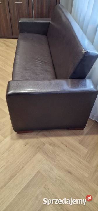 komplet wypoczynkowy sofa 2 pufy fotel Kraków