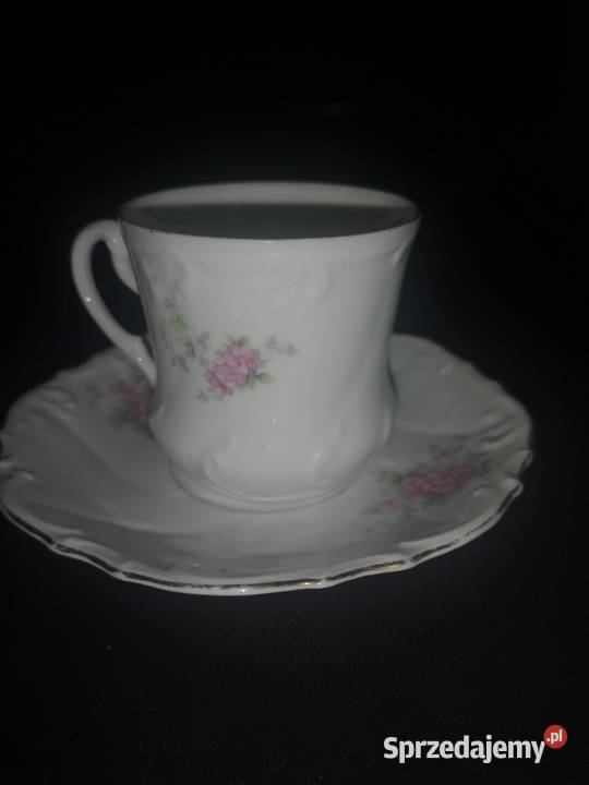 Stra śląska filiżanka sygnowana numerycznie Gdańsk sprzedam