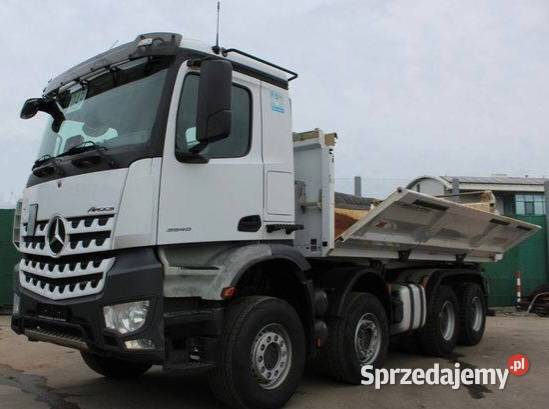 4 osiowa wywrotka 8x4 bordmatic Mercedes 3545 12809cm3 Warszawa