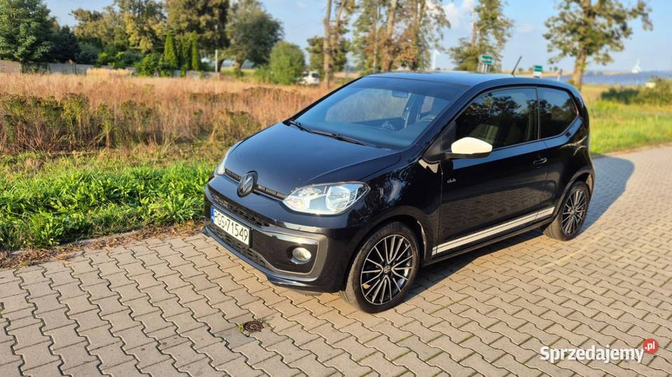 Vw up 2017 czarny wlkp światła LED Podrzecze