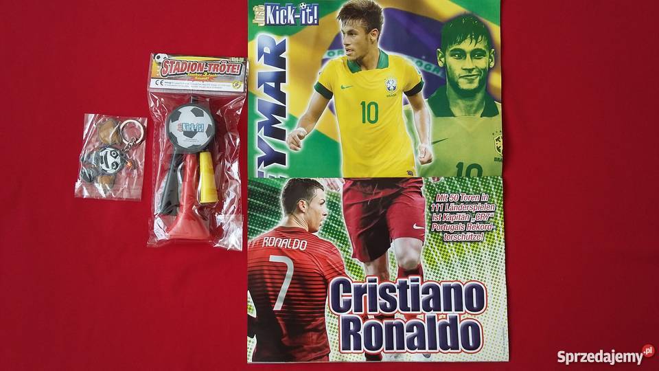 Zestaw kibica Just Kickit Trąbki Breloczek Olkusz