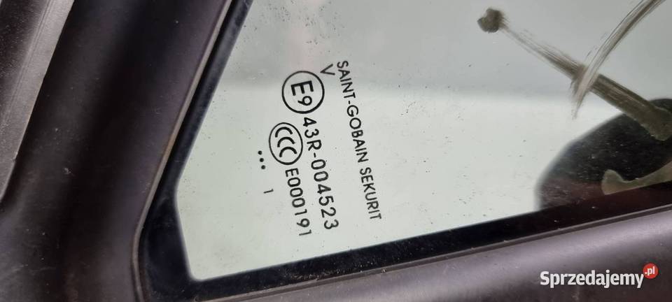 SZYBA PRAWY TYŁ CITROEN BERLINGO III osobowe