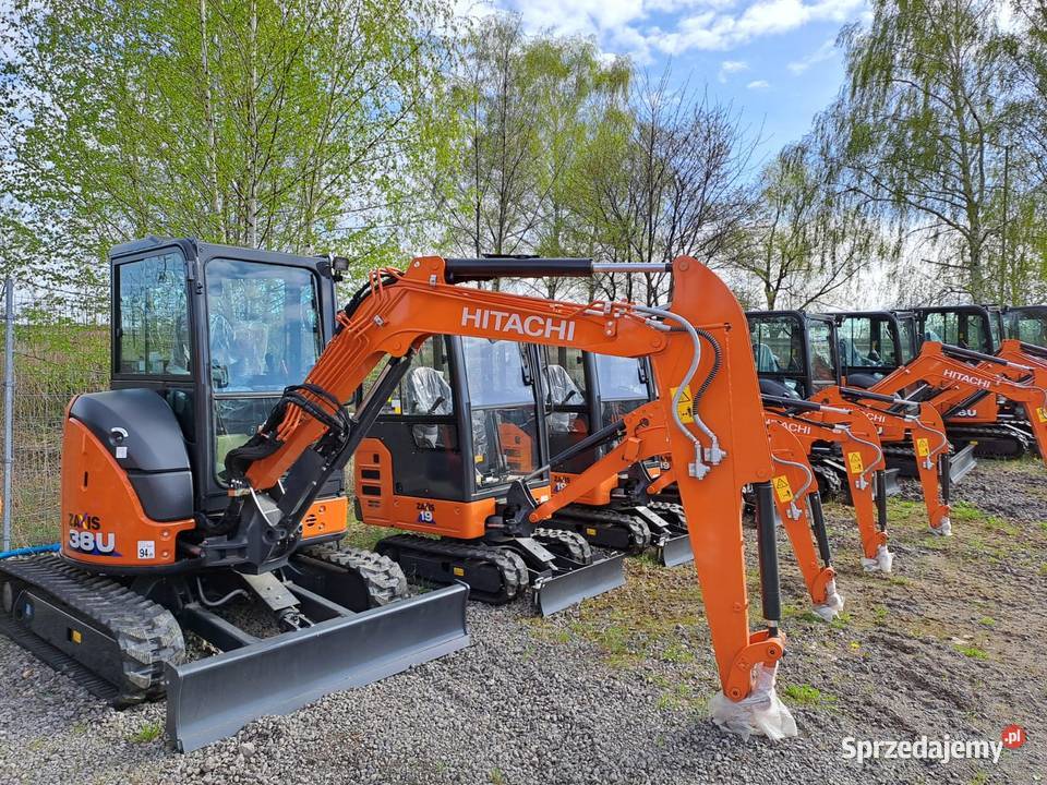 Hitachi ZX17U6 Maszyny budowlane wielkopolskie Konin
