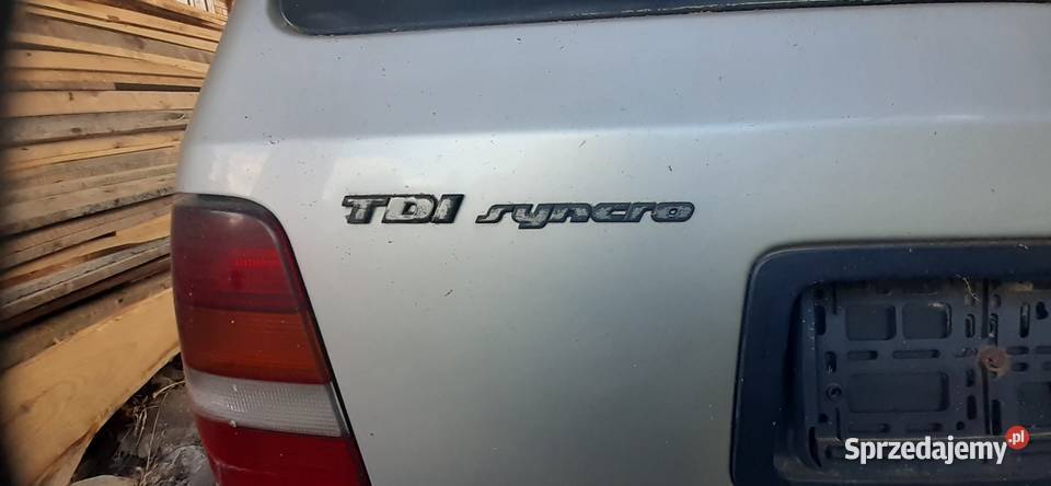GOLF SYNCRO 4X4 19 TDI Zarejestrowany