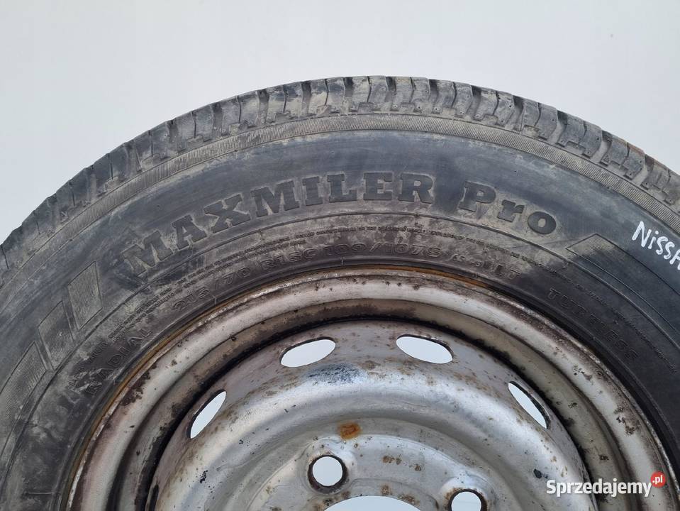 Nissan Cabstar FELGA STALOWA KOŁO 15 21570 R15 lubelskie Chełm