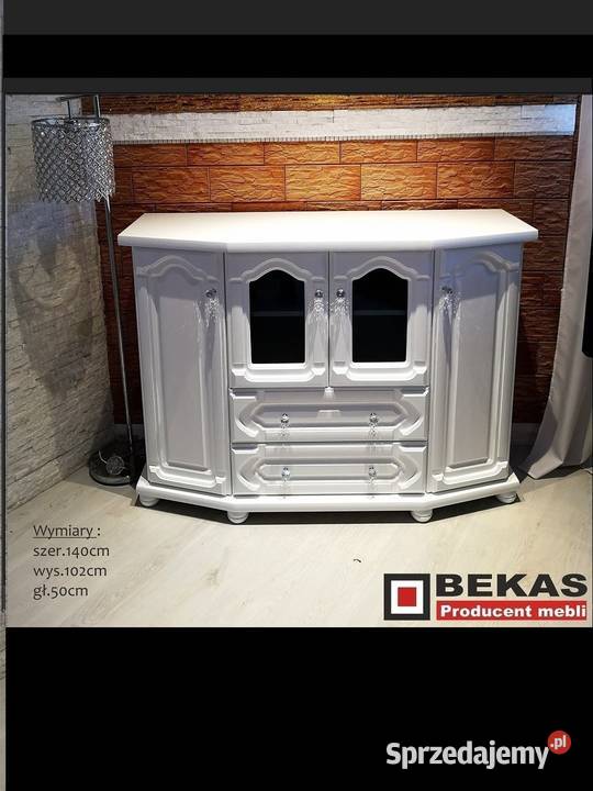 Szafa Stylowa dwudrzwiowa szuflada Dąb Nowa 210cm Mikołów