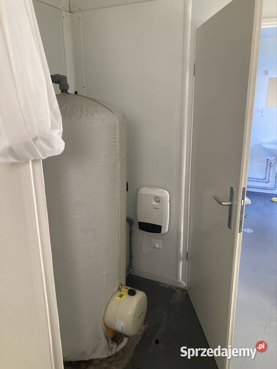 Kontener sanitarny 20 Containex prysznice Zgierz