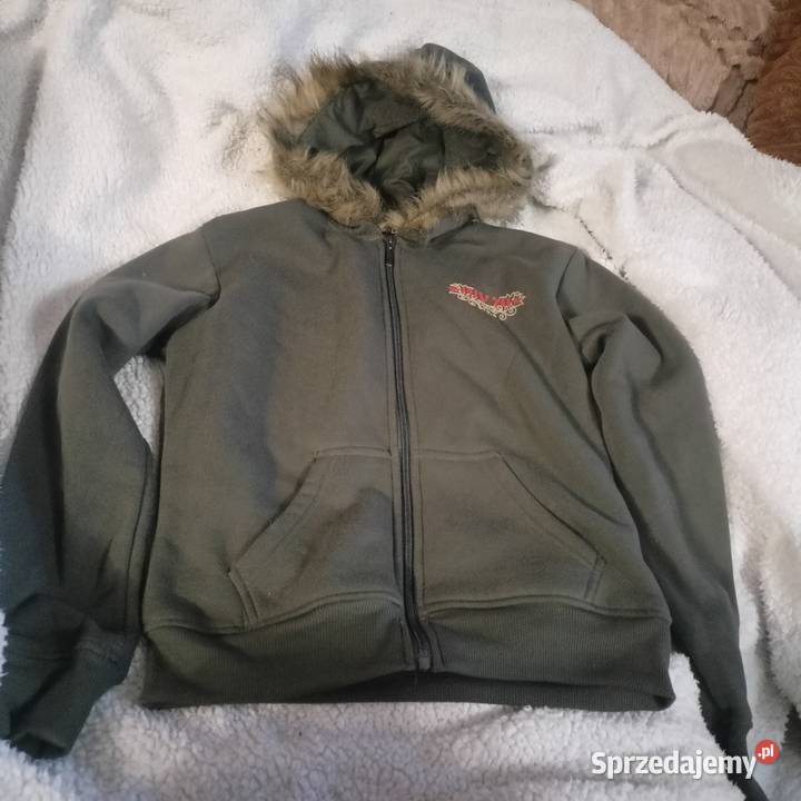 EPISODE Y2K Bluza polarowa rozpinana khaki L Bralin