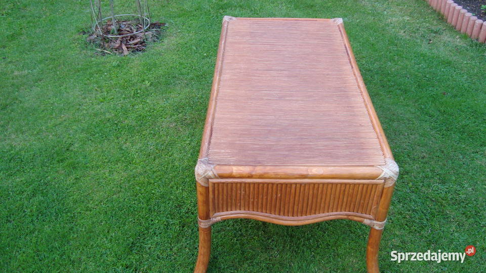 Stolik ratanowy prostokątny Warszawa sprzedam