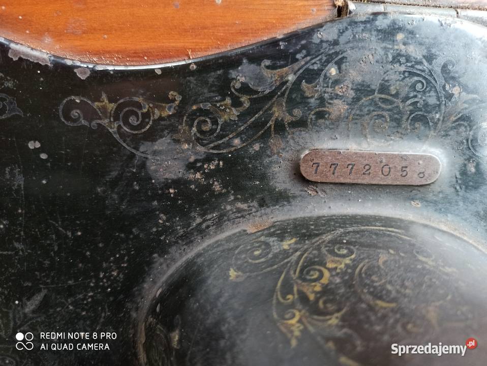 maszyna do szycia singer 7772058 z 1887 r Pozostałe Pozostałe Budzyń