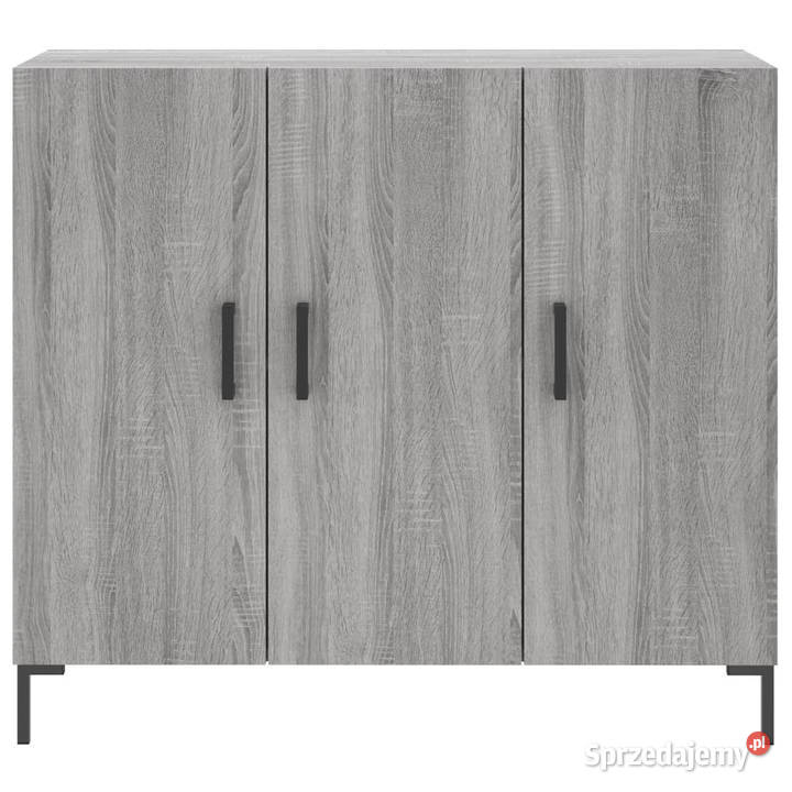 Szafka szary dąb sonoma 90x34x80 materiał Pozostałe Warszawa
