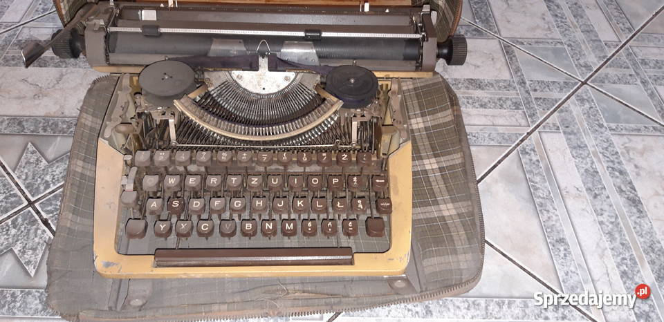 Maszyna do pisania Łucznik PRL Vintage Kielce