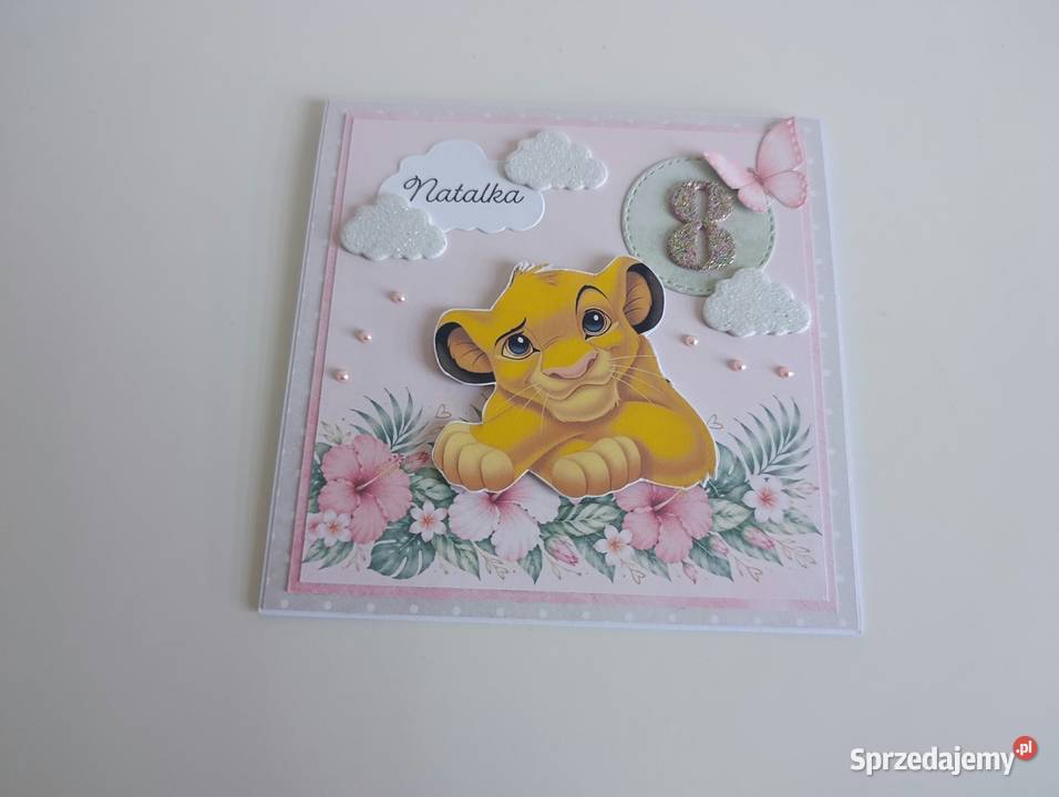 Personalizowana kartka urodzinowa ręcznie Łódź sprzedam