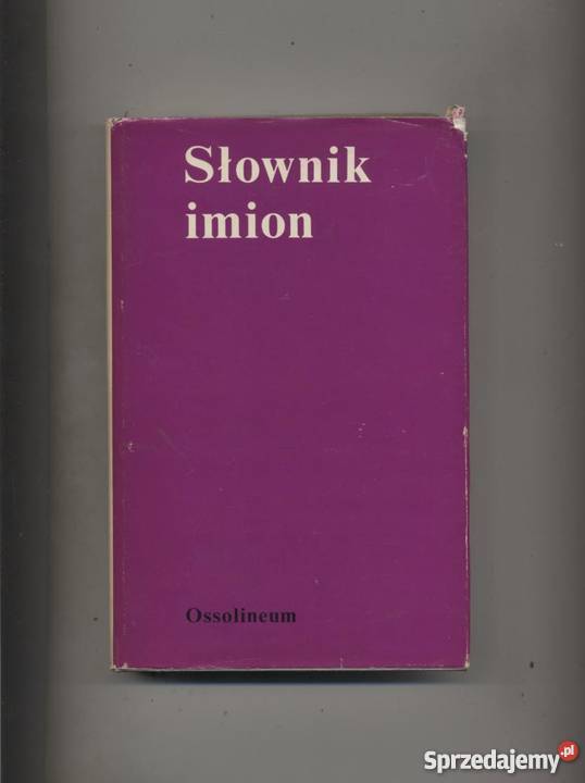 Słownik imion zachodniopomorskie Szczecin
