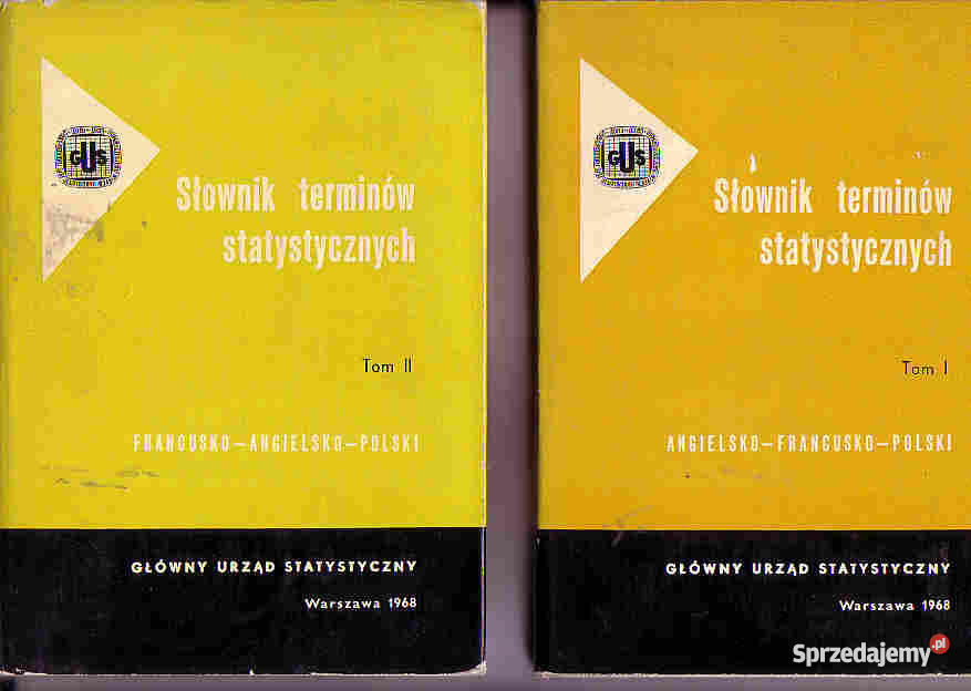 3950 SŁOWNIK TERMINÓW STATYSTYCZNYCH ANGIELSKO F Czyrna sprzedam