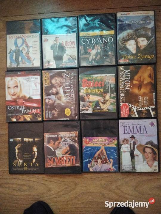 Sprzedam 37 filmów na dvd Białystok