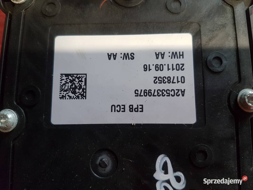 PEUGEOT 3008 I HAMULEC RECZNY ELEKTRYCZNY wielkopolskie Turkowice