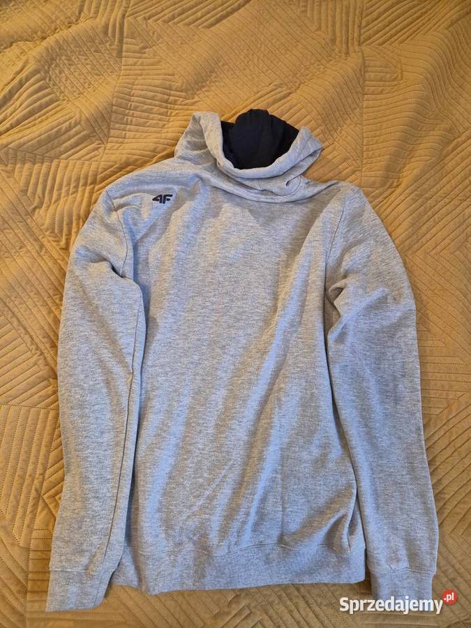 Męska ocieplana bluza z kapturem 4F Nowa