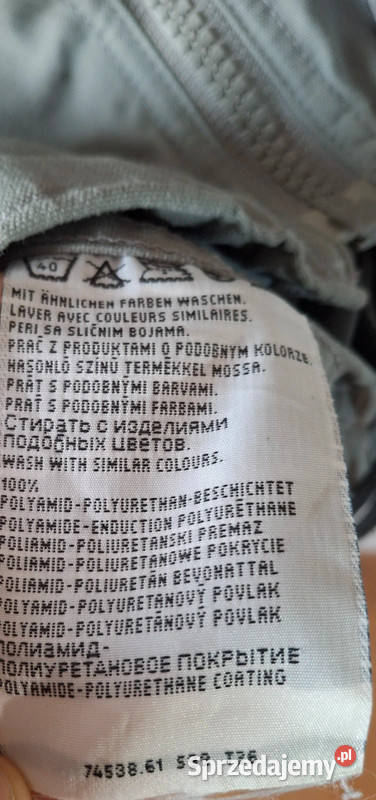 Vintage kurtka Levis wiatrówka przeciwdeszczowa Levi's Kurtki i płaszcze lubuskie Zielona Góra