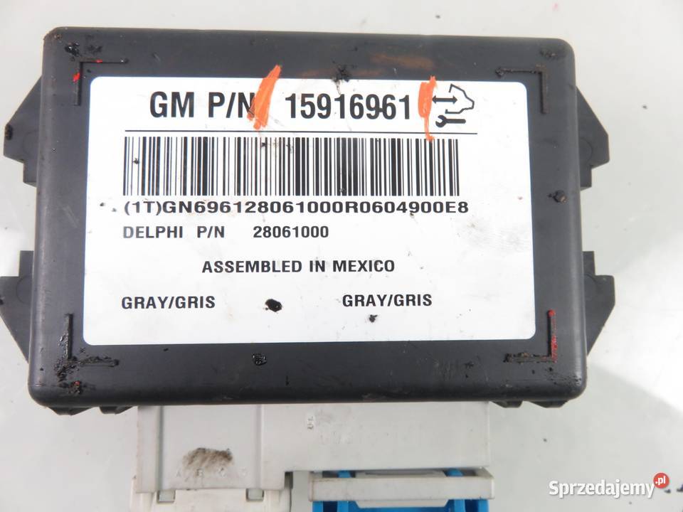 MODUŁ KOMFORTU CHEVROLET CAPTIVA 15916961