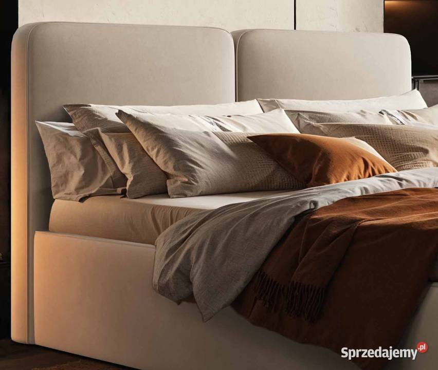 Łóżko tapicerowane MOKA COMFORTEO podnoszone