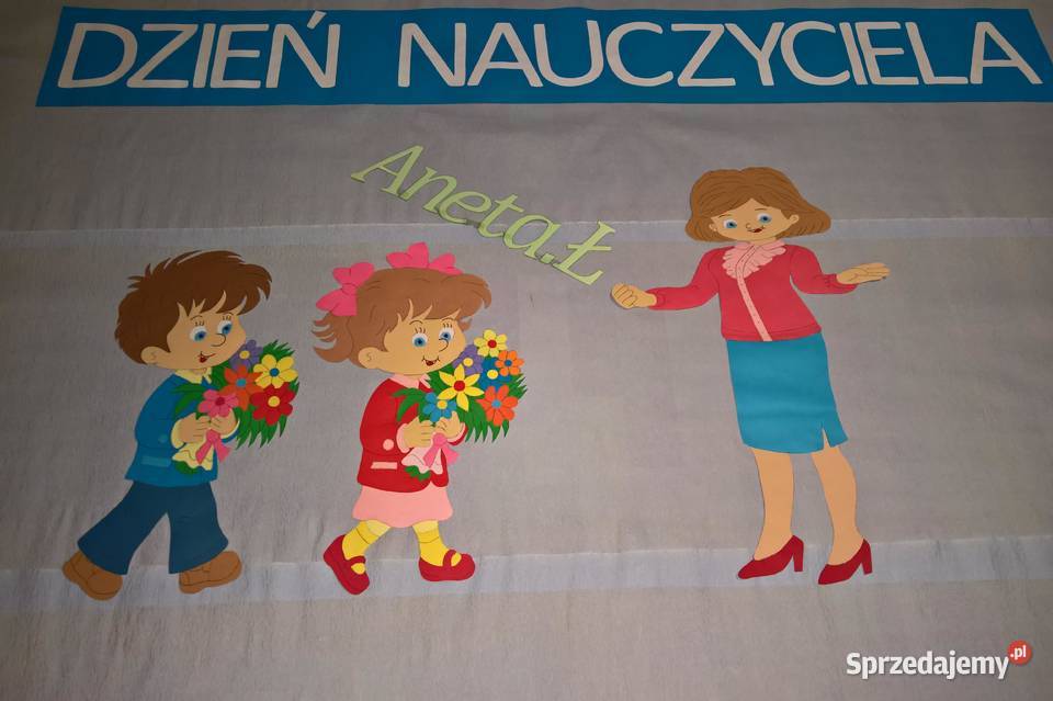 Dekoracje na Dzień Nauczyciela z brystolu 504 mazowieckie
