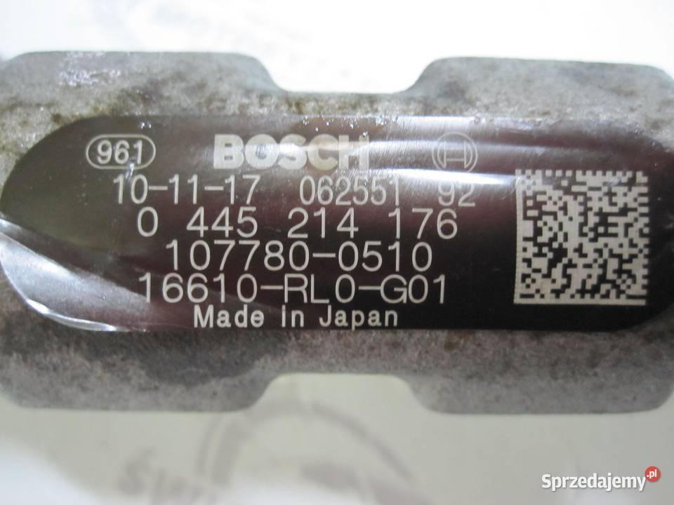 HONDA ACCORD 22 IDTEC 150 166 0445214176 Listwa Listwy wtryskowe