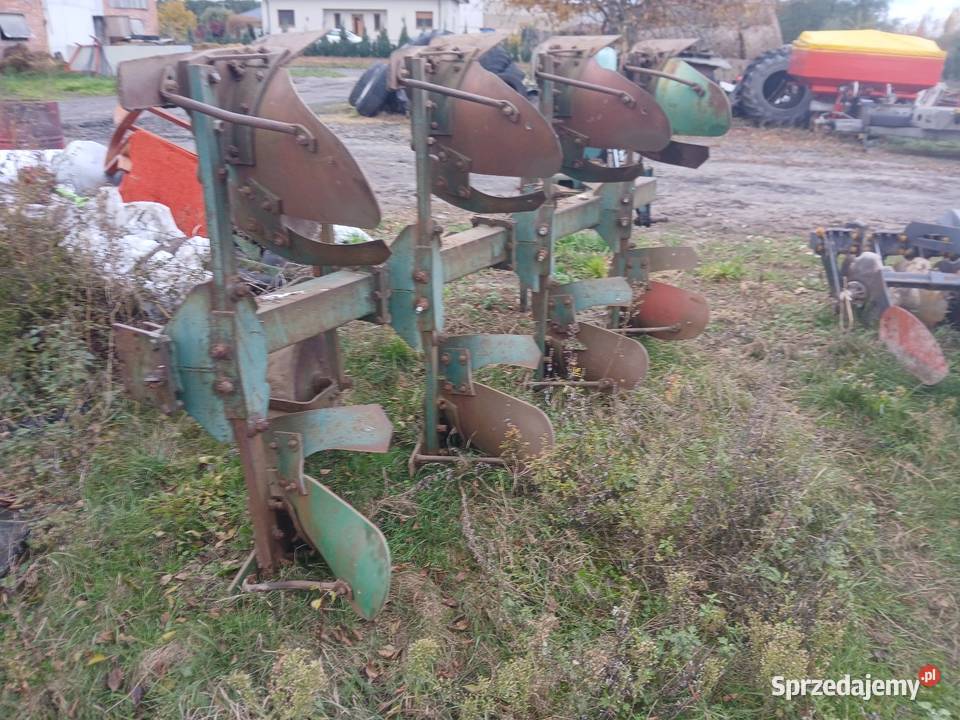 Pług obrotowy 4 skiby 211 31 Agrozet Sukov łódzkie Wieluń