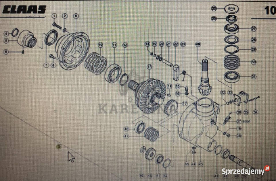 CLAAS 00 0855 899 100 0856 291 1Claas Jastrzębniki