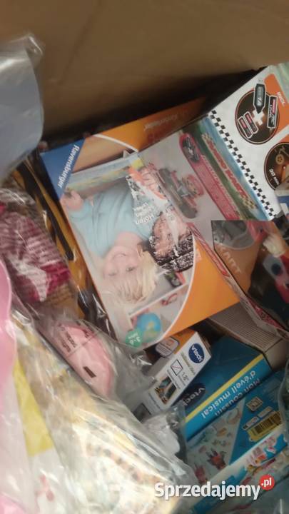 Paleta Zabawek katAB 110120 na palecie łącznie 4 Elbląg sprzedam