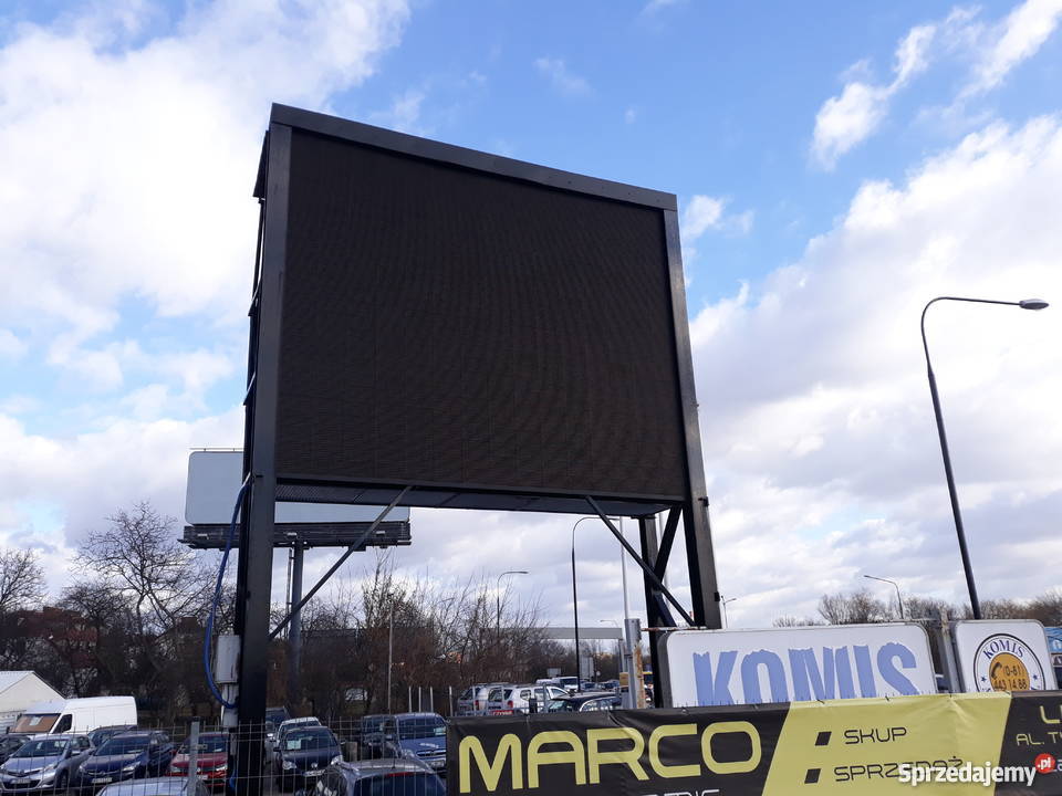 Telebim p25 20 m kwadratowych z konstrukcją Lublin sprzedam
