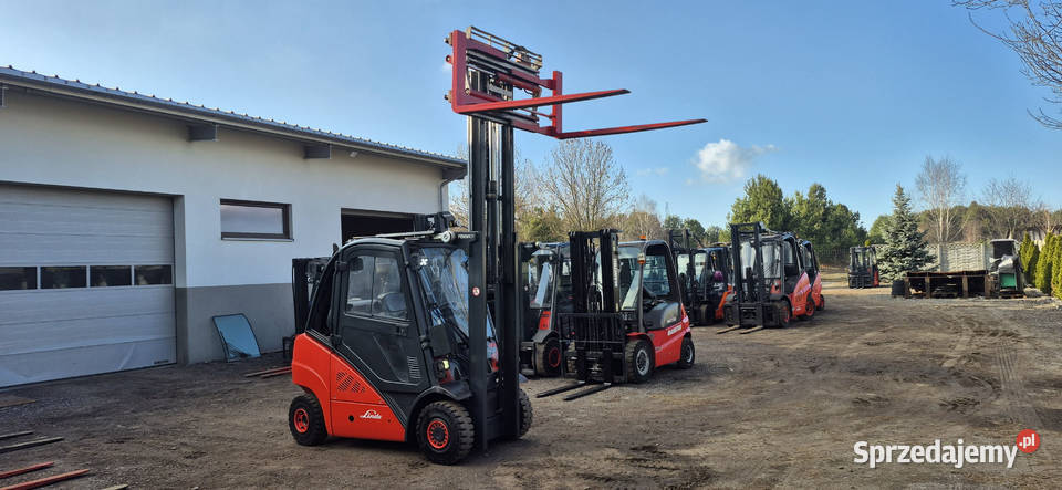 Wózek Widłowy Linde H25T Duplex wolny skok
