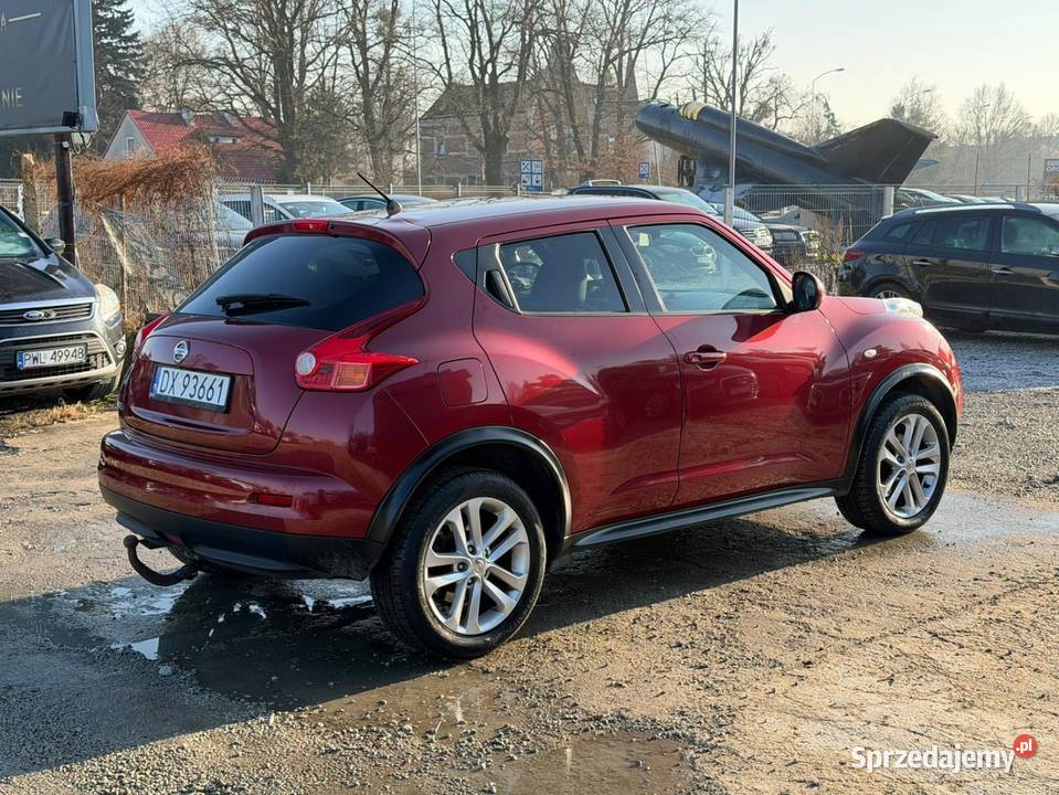 Nissan JUKE 16 Benzyna2010 SkóraKamera Wrocław