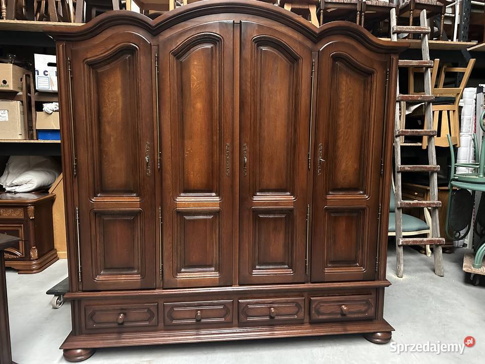 Dębowa sypialnia łóżko 140 szafa 210 szafki sprzedam