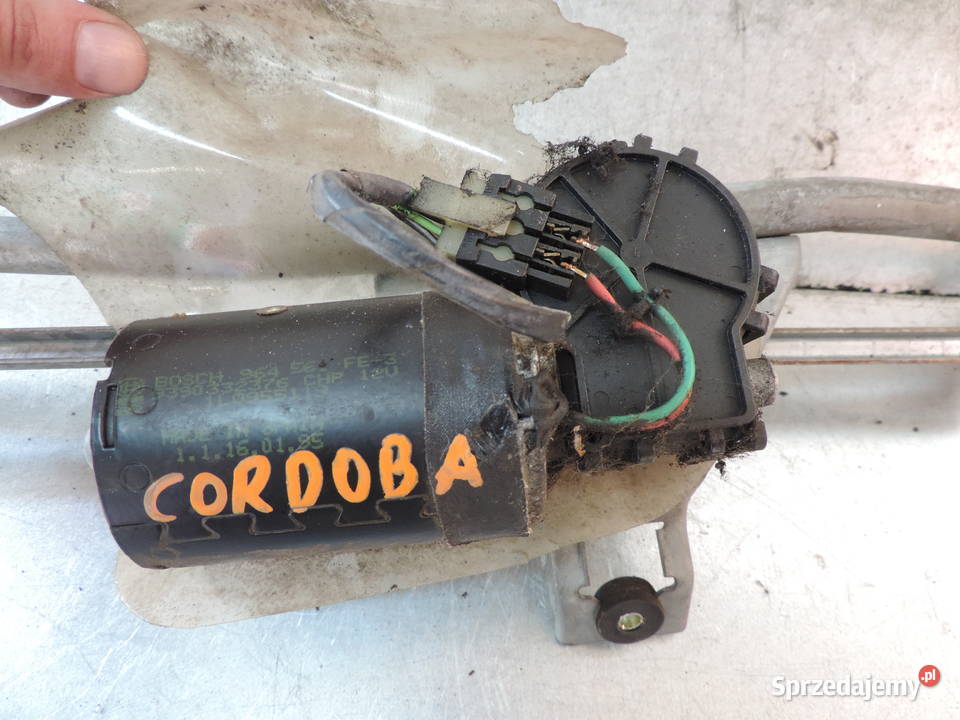 MECHANIZM WYCIERACZEK PRZÓD SEAT CORDOBA 1 Rok produkcji 1997 Nowy Sącz