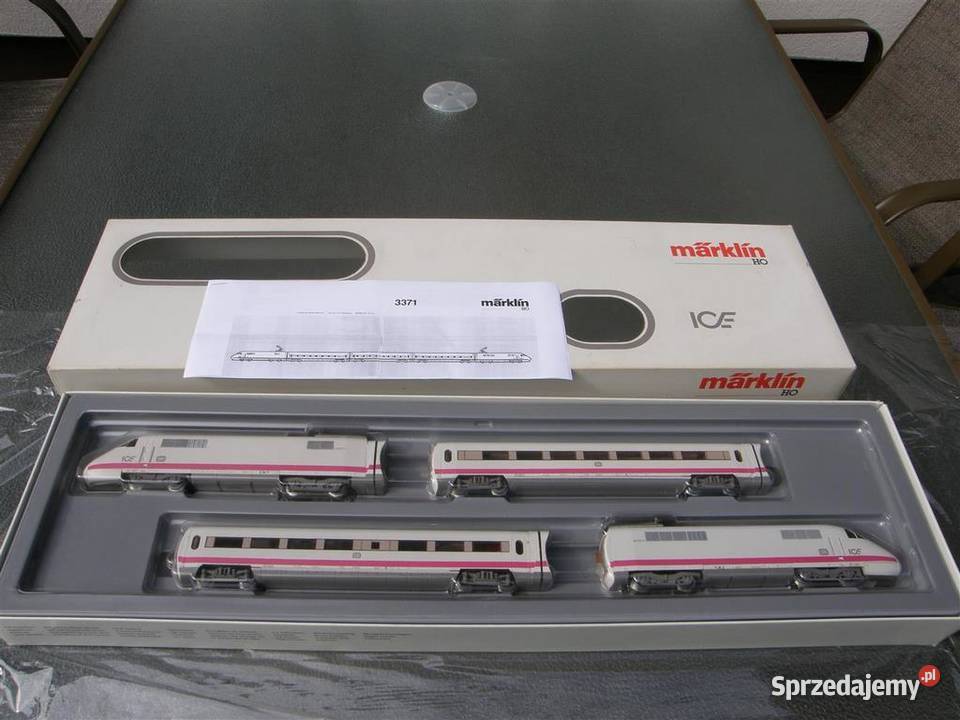 Zestaw Marklin Szybka kolej Film z działania Radzewice