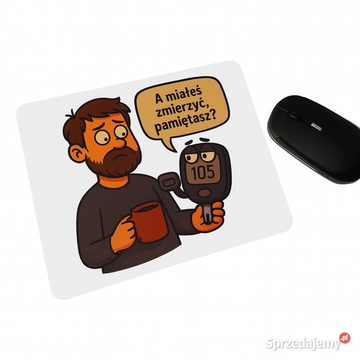Podkładki pod mysz z nadrukiem śmieszne biurowe Dębna